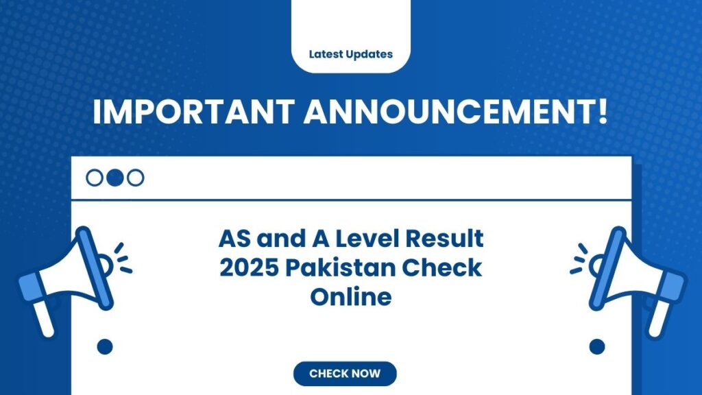 AS and A Level Result 2025 Pakistan Check Online