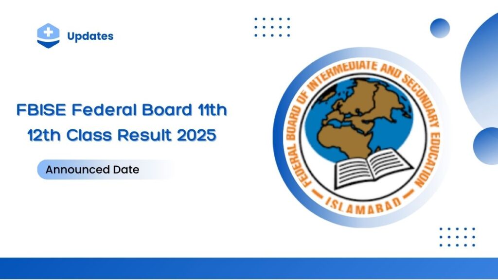 FBISE Federal Board 11th 12th Class Result 2025 Gazette PDF