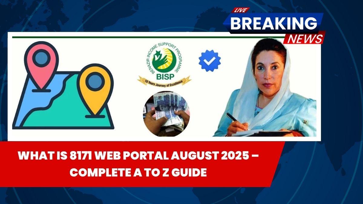 What is 8171 Web Portal August 2025 – Complete A to Z Guide